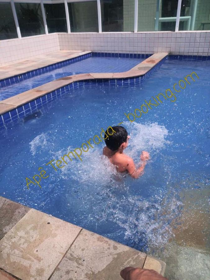 Ape Temporada Praia Grande Sp Completo Com Piscina, Churrasqueira, Estacionamento エクステリア 写真
