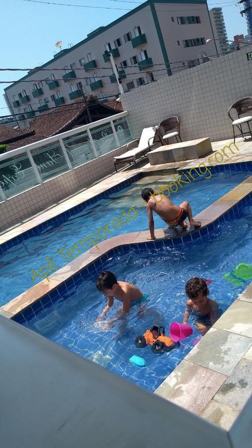 Ape Temporada Praia Grande Sp Completo Com Piscina, Churrasqueira, Estacionamento エクステリア 写真