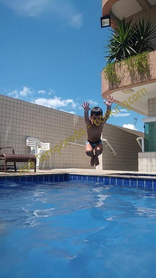 Ape Temporada Praia Grande Sp Completo Com Piscina, Churrasqueira, Estacionamento エクステリア 写真