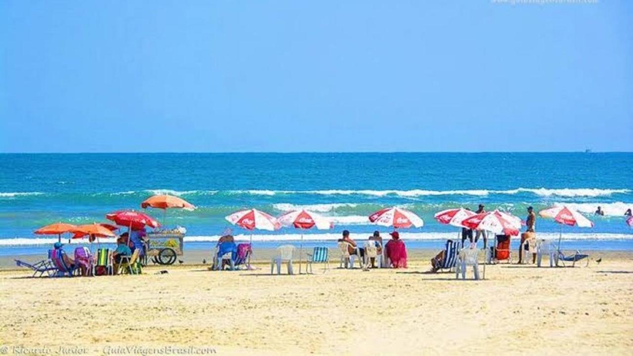 Ape Temporada Praia Grande Sp Completo Com Piscina, Churrasqueira, Estacionamento エクステリア 写真